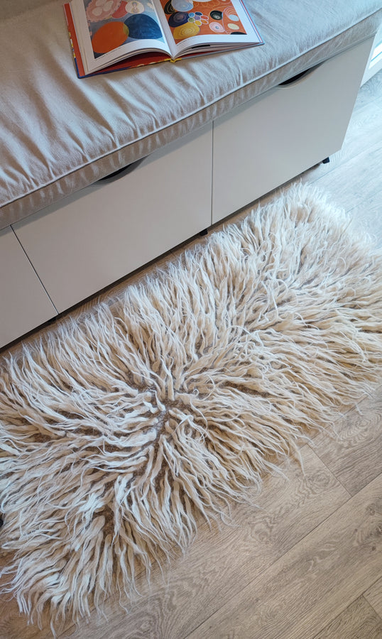Vovnya rug (light gray base)