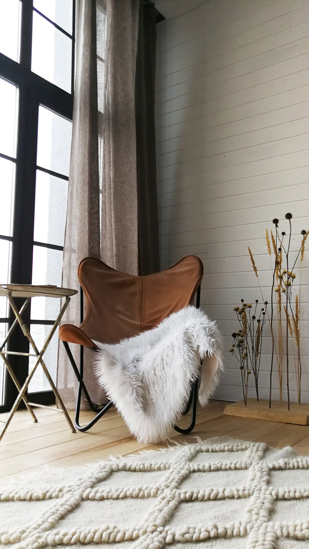 Tern ivory white rug