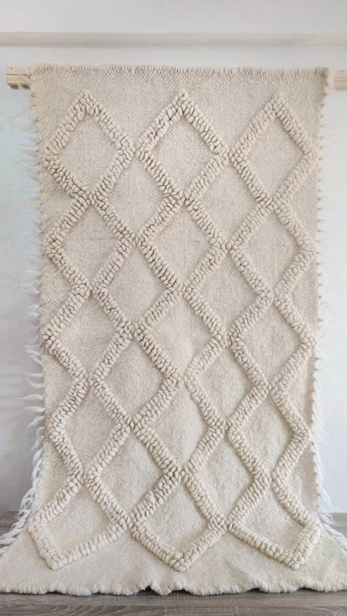 Tern ivory white rug