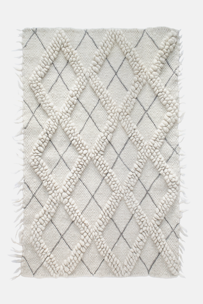 Sula ivory white rug