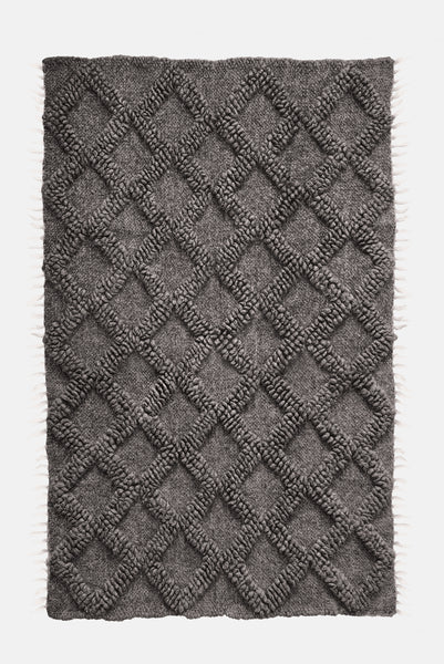 Ternyk dark gray rug
